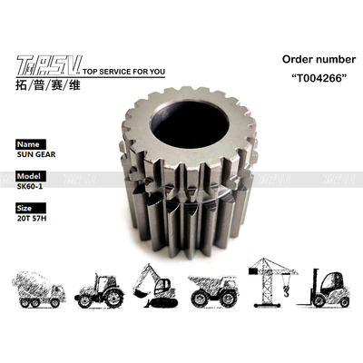 2401P1321 Excavator Swing 2 Stage Sun Gear For Maintenance In Steel Machinery And Excavator Machinery