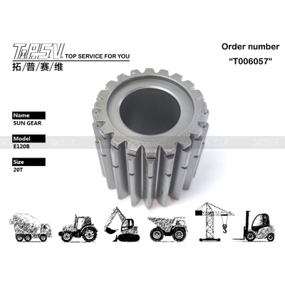 099-0204 E120B Excavator Travel 2 Stage Sun Gear For Machinery