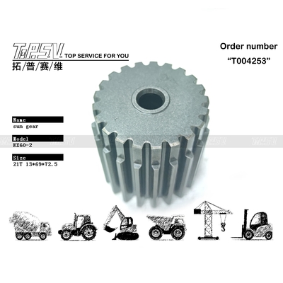 3051678 Excavator Machinery High Precision EX60-2 Excavator Swing 2 Stage Sun Gear for Machinery Excavator
