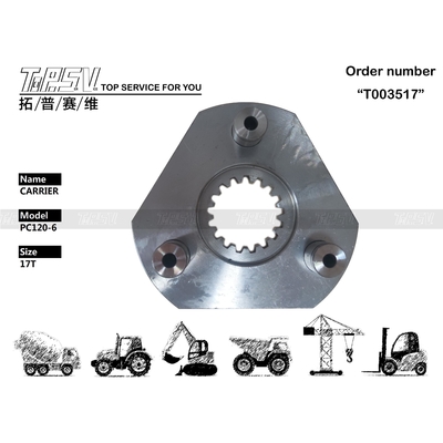 203-26-61120+201-26-62240 Convenient PC120-6 Excavator Swing 1 Stage Carrier with Gear Meshing Installation and Dealed Bag Transport Packaging