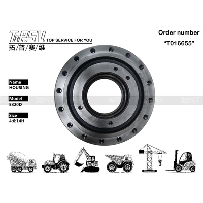Packing Size Depend On Packing Type E320D Excavator Travel Motor Housing Pump Parts with High Durability