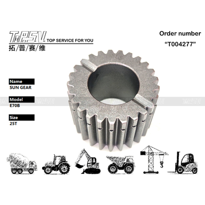 099-6554 E70B Excavator Swing 2 Stage Sun Gear Used In Machinery High Durability Maintenance in Gear Oil for Excavator Machinery