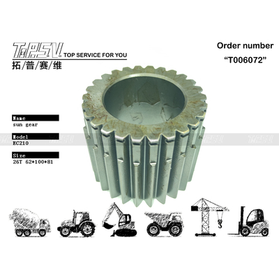 SA7117-30290 Installation Easy To Install EC210 Excavator Travel 2 Stage Sun Gear Used In Excavator Machinery Drive Type Hydraulic Motor Drive