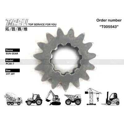 FUFRP-1159-09 Energy Mining PC30-6 Excavator Travel 1 Stage Sun Gear for Various Excavator Models in Country Of Origin