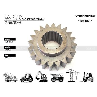 367-8364 Used in E320D2 Excavator Swing 1 Stage Sun Gear Machinery Excavator Sun Gear for Excavator Transmission System