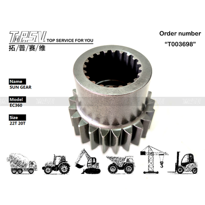 VOE14596629 Planetary Reducer EC360 Excavator Swing 1 Stage Sun Gear Transport Packaging Dealed Bag View Image