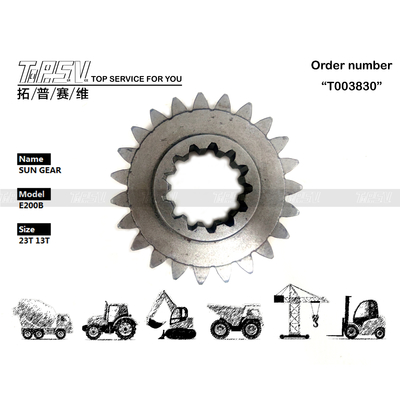 096-4338 Transport Packaging Dealed Bag E200B Excavator Swing 1 Stage Sun Gear for Smooth Operation and Maintenance