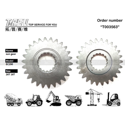 SA1036-00590 EC290 Excavator Sun Gear for Maintenance Gear Oil Used In Excavator Machinery at Machinery Repair Shops