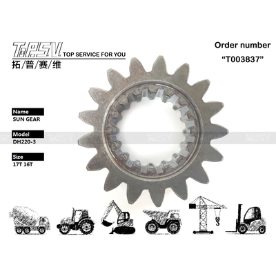 Origin DH220-3 Excavator Swing 1 Stage Sun Gear Motor Compatible with Various Models