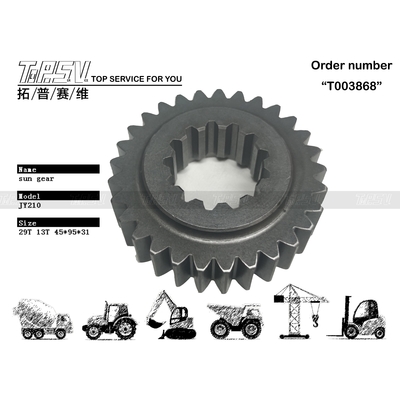 Transport Packaging Dealed Bag JY210 Excavator Swing 1 Stage Sun Gear Motor for Various Excavator Models
