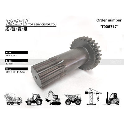 096-4319 Depends On Size E200B Excavator Travel 1 Stage Sun Gear Motor Parts for Heavy-Duty and Precise Excavator Transmission System