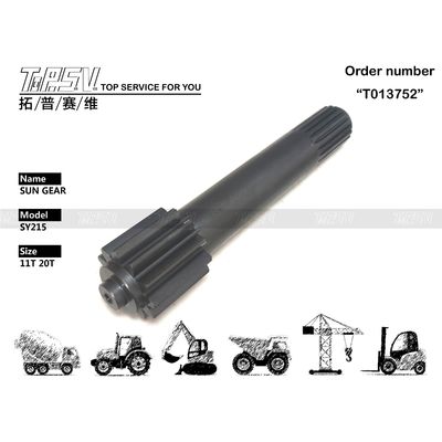 Planetary Reducer Performance SY215 Excavator Travel 1 Stage Sun Gear High Durability and Compatibility for Various Models