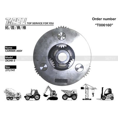 Versatile Planetary Reducer Heavy Duty ZX240-3 Excavator Travel 3 Stage Carrier ASSY for Various Construction Projects
