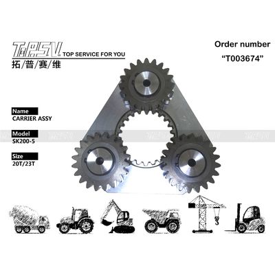 Origin SK200-5 Excavator Swing 1 Stage Carrier Assy For Excavators