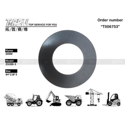 4401293 View Image ZX200-3 Excavator Travel 1 Stage Carrier Shim Spare Parts Electronics Parts Heat Treatment for Enhanced Efficiency