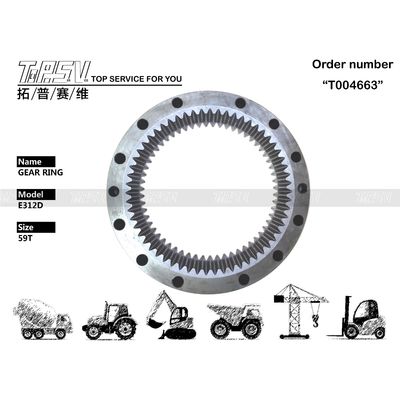 191-2613 Hydraulic Motor Drive E312D Excavator Swing Gear Ring Box for Maximum Productivity and Performance in Excavation