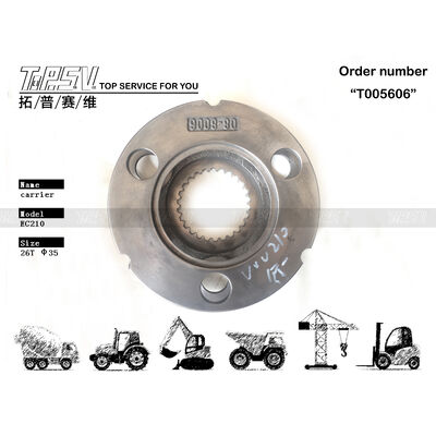 VOE14528727 Gear Meshing EC210 Excavator Travel 1 Stage Planetary Carrier Manufactured for Excavator Machinery Delivering Power Distribution and Gear Engagement