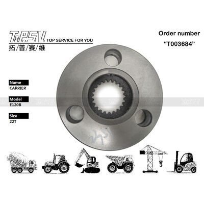 7I-7785 E312 Excavator Swing 1 Stage Planetary Carrier Essential Transmission Component Suitable Machinery Repair Shops Excavator Maintenance Parts