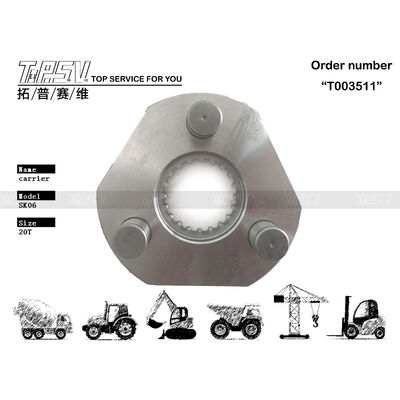 2413N459F1 Compatible With SK06 Excavator Swing 1 Stage Carrier Device Robust Design For Excavator Mobility Packing Size Depend On Packing Type