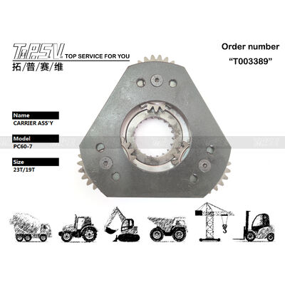 PC60-7 Excavator Swing 1 Stage Carrier ASSY Parts For Swing Drive Excavator Spare Parts