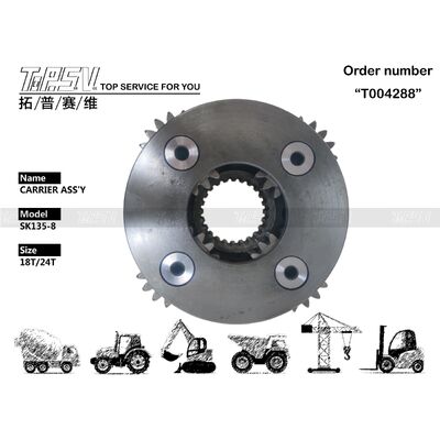 SK135-8 Excavator Swing 2 Stage Carrier ASSY Parts For Swing Drive Excavator Spare Parts