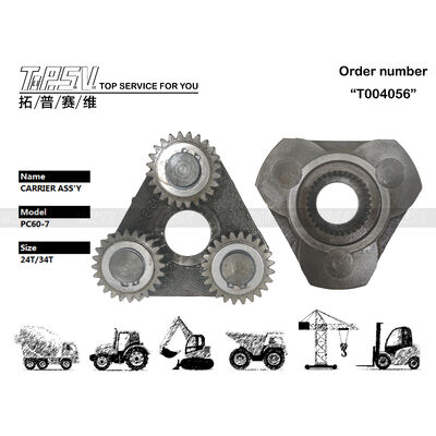 PC60-7 Excavator Swing 2 Stage Carrier ASSY Parts For Swing Drive Excavator Spare Parts