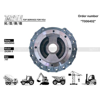 1031123 ZX200-3 Excavator Travel Motor Housing Parts For Travel Drive Excavator Spare Parts