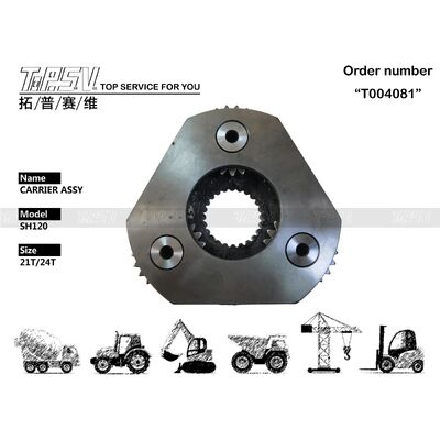 SH120 Excavator Swing 2 Stage Carrier ASSY Parts For Swing Drive Excavator Spare Parts