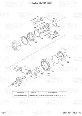 Good price R80-7 Black Excavator Final Drive Assembly Catalog Travel Drive Reducer Parts online
