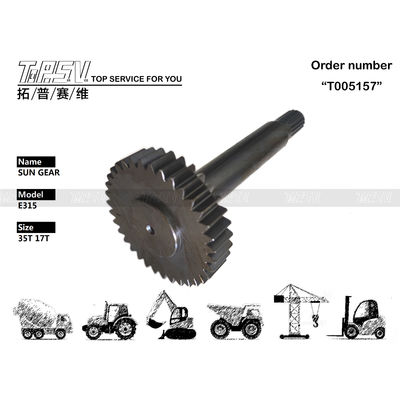 Travel 1Stage E315A Excavator Sun Gear For Transmission System 102-6520
