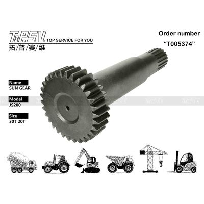 JS200 Excavator Sun Gear In Transmission 20/951592 Wear Resistance For Repair