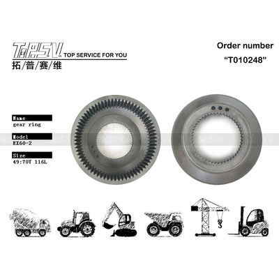 Good price High Efficiency Excavator Spare Parts EX60-2 Travel Gear Ring 2031521 online