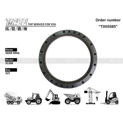 Good price E120B Excavator Travel Internal Ring Gear 099-0206 for Machinery Repair online