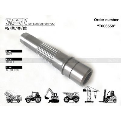 Heavy Duty Hydraulic ZX200-3 Excavator Travel Motor Shaft 2049166 In Stock