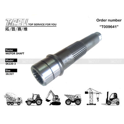 Good price SK220-3 Excavator Travel Final Drive Shaft 2441U739S1 with Forged Steel online