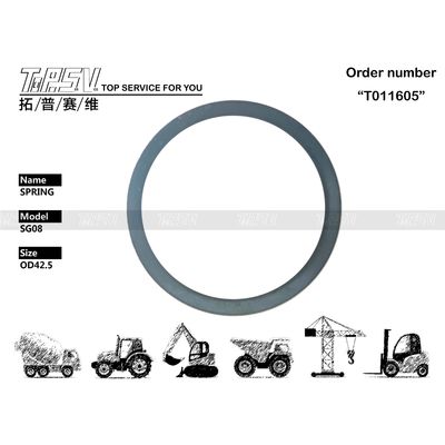 Good price 096-5930 SG08 Excavator Travel Motor Parts Swing Spring For Mining And Energy online