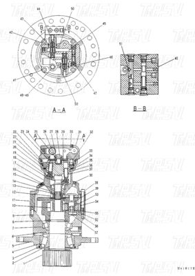 Good price Premium Excavator Swing Drive Motor With Upgraded Planetary Reducer online