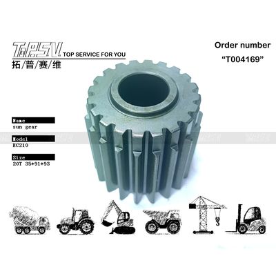 SA7118-30390 Gear Oil And Hydraulic Motor Drive Maintenance For EC210B Excavator Swing 2 Stage Sun Gear