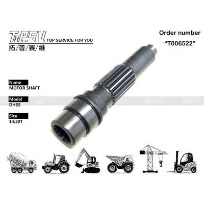 Steel TM07VA Excavator Travel Motor Shaft High Precision and Gear Oil for Easy Maintenance