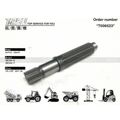 Good price YN15V00017S009 Transport Packaging SK200-6 Excavator Travel Motor Shaft for Hydraulic Motor Drive Excavator Transmission System in Dealed Bag online