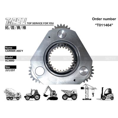 VOE14570931 Highly Productive Heavy Duty EC290C Excavator Travel 1 Stage Carrier ASSY for Machinery Repair Shops