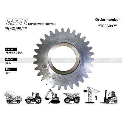 7Y-1431 Planetary Gear E320 Excavator Travel 2 Stage Planet Reducer Gear Parts Steel Material