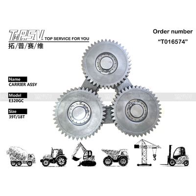 569-4290 Versatile Heavy Duty E320GC Excavator Travel 1 Stage Carrier ASSY with Planetary Reducer Type and Steel Construction