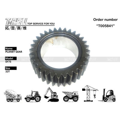 Good price Powertrain SY75-9 Excavator Travel 1 Stage Planet Gear Motor Black Color for Optimal Function online
