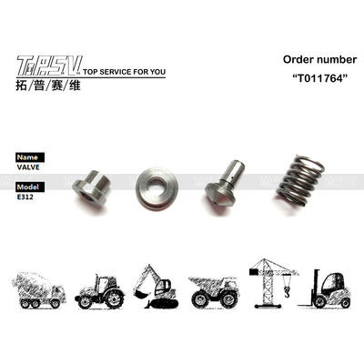096-1519+095-7381+095-7380+095-7382 Steel E312 Excavator Travel Motor Valve Hydraulic Pump Parts For Maintenance Gear Oil Easy To Install