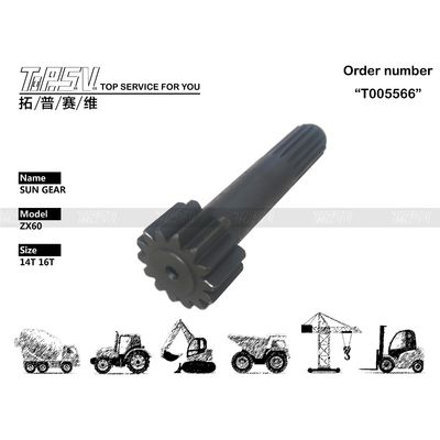 0922107 ZX60 Excavator Travel 1 Stage Sun Gear Gear Box For Machinery Repair Shops