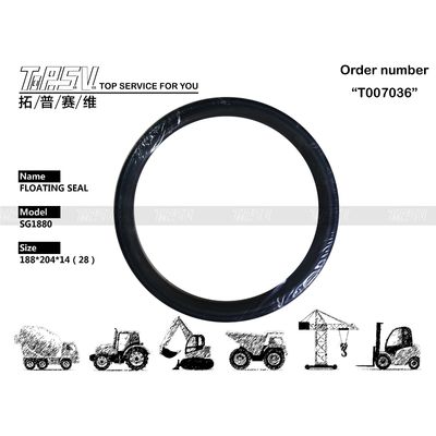 Good price SG1880 ZX60 Excavator Travel Floating Seal Machinery Excavator Hydraulic Seal Kit online