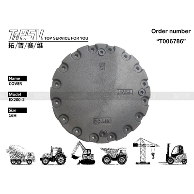 2028763 Customizable EX200-2 Excavator Travel Cover Gear Meshing Wear And Tear Resistance