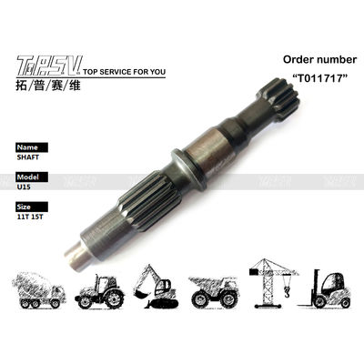 Good price U15 Excavator Transmission Travel Motor Shaft Steel Excavator Travel Motor Parts for Heavy-Duty Applications online