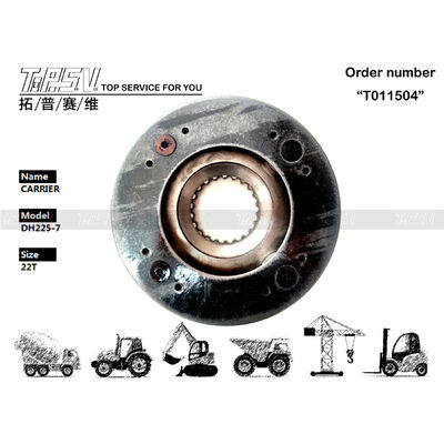 Good price 100502-00001 Black DH225-7 Excavator Swing 1 Stage Carrier Featuring Gear Meshing Installation Suitable for Heavy Machinery Durable and Long Lasting online